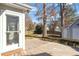 Deck access from back door, offering backyard views at 101 Stefi Ct, Garner, NC 27529