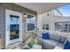 Relaxing screened porch with seating area, perfect for outdoor enjoyment at 1139 Atterlee Ln, Graham, NC 27253
