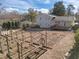 Large backyard with raised garden beds at 317 Compton Rd, Raleigh, NC 27609