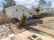 Backyard view, showing house and deck at 317 Compton Rd, Raleigh, NC 27609