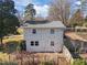 Back exterior view of house and garden at 317 Compton Rd, Raleigh, NC 27609