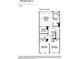 Detailed floor plan showcasing the layout of the primary suite, bedrooms, bathrooms, and walk-in closet at 524 Billingshurst Way, Knightdale, NC 27545