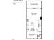 Second floor plan of a home by Toll Brothers shows layout with living and dining rooms at 524 Billingshurst Way, Knightdale, NC 27545