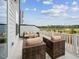 Relaxing outdoor patio with comfortable seating and scenic views at 524 Billingshurst Way, Knightdale, NC 27545