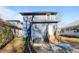 Exterior view showcasing the home's backyard, rear entrance, and outdoor patio area at 835 Sunset Ave, Rocky Mount, NC 27804
