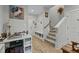 Inviting entryway with built-in bench seating and storage at 225 Rudd Rd, Youngsville, NC 27596