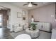 Spacious living room with comfortable seating and modern decor at 242 Broomside Ave, Raleigh, NC 27603