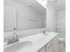 Clean bathroom with double vanity and bathtub at 35 Mable Court # 3, Lillington, NC 27546