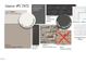 Exterior elevation details including siding, stone, and trim colors at 4820 Bristol Meadow Dr, Raleigh, NC 27603