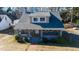 Two-story house with gray siding and a gabled roof at 507 Hawkins Ave, Sanford, NC 27330