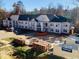 Building under construction, showing exterior framing and materials at 614 Weather Ridge Ln # 26, Cary, NC 27513