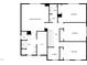 Upstairs floor plan, featuring primary bedroom with walk-in closet and multiple additional bedrooms at 110 Shining Amber Way, Franklinton, NC 27525