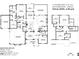 Detailed floor plan showcasing 3,781 sq ft with 1st & 2nd floor layouts, plus room dimensions at 172 Bonica Creek Dr, Garner, NC 27529