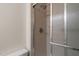 Clean shower with tiled walls and glass enclosure at 6548 English Oaks Dr, Raleigh, NC 27615