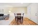 Small dining area with a round table and four chairs at 105 N Bend Dr, Knightdale, NC 27545
