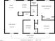 1084 sq ft home featuring 3 bedrooms and 2 baths at 105 N Bend Dr, Knightdale, NC 27545