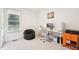 Home office featuring a desk, chair, beanbag chair, and plenty of natural light at 105 N Bend Dr, Knightdale, NC 27545