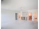 Open living room with views of the custom shelving and stairway at 1116 Delilia Ln, Wake Forest, NC 27587