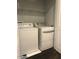 Bright laundry room with washer and dryer at 1312 Fay St, Durham, NC 27701