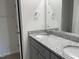 Double vanity bathroom with granite countertop at 16 Holly Grove Ln, Lillington, NC 27546