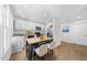 Modern kitchen boasts stainless steel appliances, granite counters, and a functional kitchen island at 2612 Ashe St, Durham, NC 27703