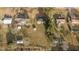 Aerial lot view showing surrounding homes at 302 Ellen Dr, Knightdale, NC 27545