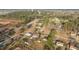 Wide aerial view of the property and neighborhood at 302 Ellen Dr, Knightdale, NC 27545