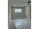 Bedroom featuring one window and modern ceiling fan at 318 Hinton St, Apex, NC 27502