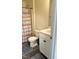 Hall bathroom with neutral walls and a shower over tub at 3928 Mike Levi Ct, Raleigh, NC 27610