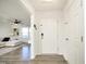 Bright entryway with hardwood floors, leading to a living area at 601 Joe Gibson Dr, Gibsonville, NC 27249