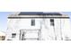 Home exterior showcasing solar panels and pergola at 601 Joe Gibson Dr, Gibsonville, NC 27249
