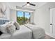Cozy bedroom boasting natural light and a soothing neutral color scheme at 615 W Peace St # 307, Raleigh, NC 27605
