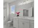 Clean bathroom with white vanity, and a bathtub at 712 Jamescroft Way # 26, Rolesville, NC 27571