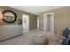 Bright bedroom with walk-in closet and ensuite bathroom at 110 Ethel Ln, Angier, NC 27501