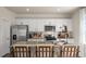 Kitchen boasts granite countertops and stainless steel appliances at 110 Ethel Ln, Angier, NC 27501