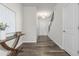 Clean lines and hardwood floors highlight this entryway at 130 Buffaloe Grove Ln Ln, Garner, NC 27529