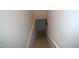 Carpeted stairs leading down to the basement at 2004 Clyde Bank Ct, Cary, NC 27511