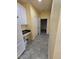 Laundry area with built in cabinets and desk at 2004 Clyde Bank Ct, Cary, NC 27511