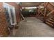 Brick patio with wooden deck and stairs at 2004 Clyde Bank Ct, Cary, NC 27511