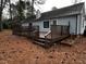 House with large deck and spacious backyard at 316 Trappers Run Dr, Cary, NC 27513
