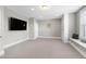 Bright bonus room with built-in shelving and window seat at 5904 Bellona Ln, Raleigh, NC 27612