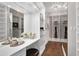 Spacious walk-in closet with ample shelving and hanging space at 5904 Bellona Ln, Raleigh, NC 27612
