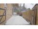 Backyard with a patio, shed, and wooden fence at 915 Da Vinci St, Durham, NC 27704