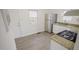 Kitchen with stainless steel appliances and granite countertops at 915 Da Vinci St, Durham, NC 27704