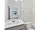 Bathroom with a single vanity, toilet, and a tub shower at 0 Hanover Dr, Sanford, NC 27330