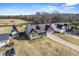 Aerial view of a house with a large backyard and surrounding land at 10080 Nc-39, Middlesex, NC 27557