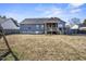 Large backyard with home view at 10080 Nc-39, Middlesex, NC 27557