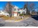 Two story house exterior with attached garage at 105 Danesway Dr, Holly Springs, NC 27540