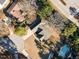 House with pool, driveway and surrounding neighborhood at 113 Meadowglades Ln, Cary, NC 27518