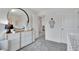 Neutral-toned Bedroom with ample closet space and dresser at 1204 Alston Landing Way # 07, Cary, NC 27519